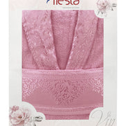 Fiesta Unisex Bornoz Pamuklu