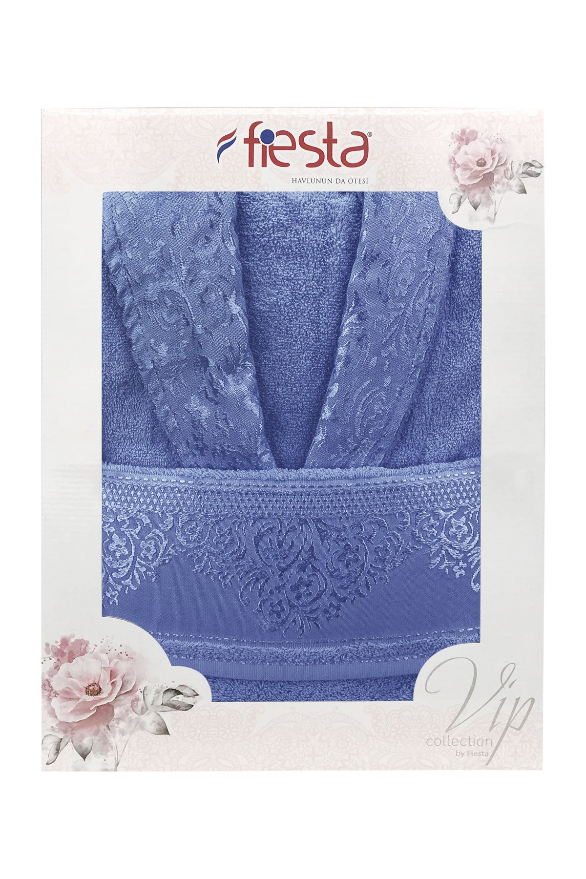 Fiesta Unisex Bornoz Pamuklu