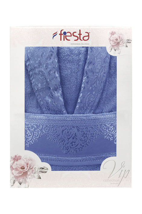Fiesta Unisex Bornoz Pamuklu
