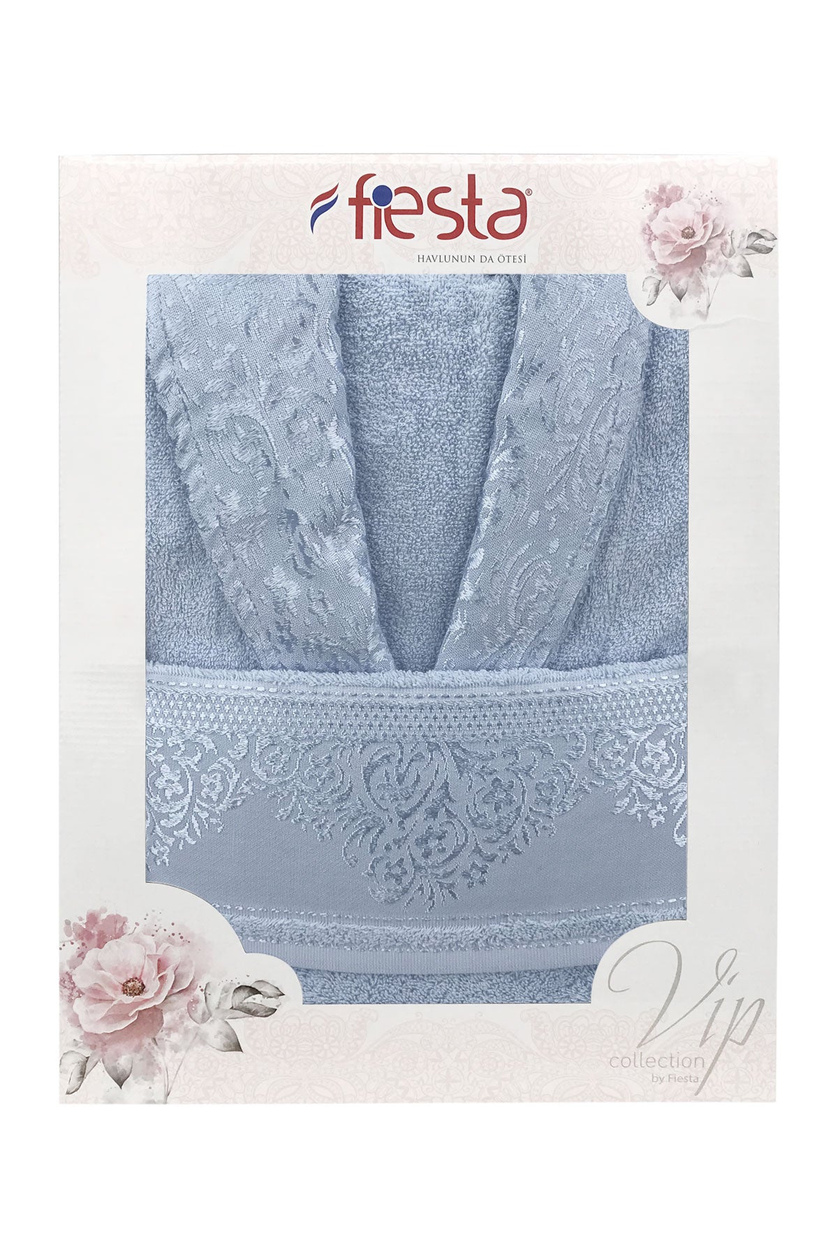 Fiesta Unisex Bornoz Pamuklu