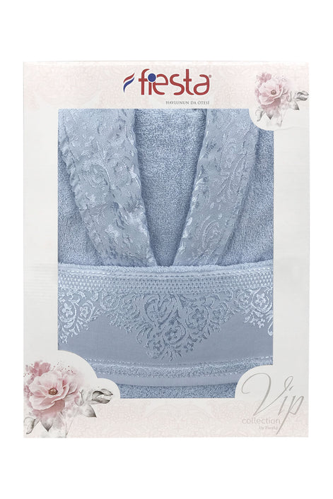 Fiesta Unisex Bornoz Pamuklu