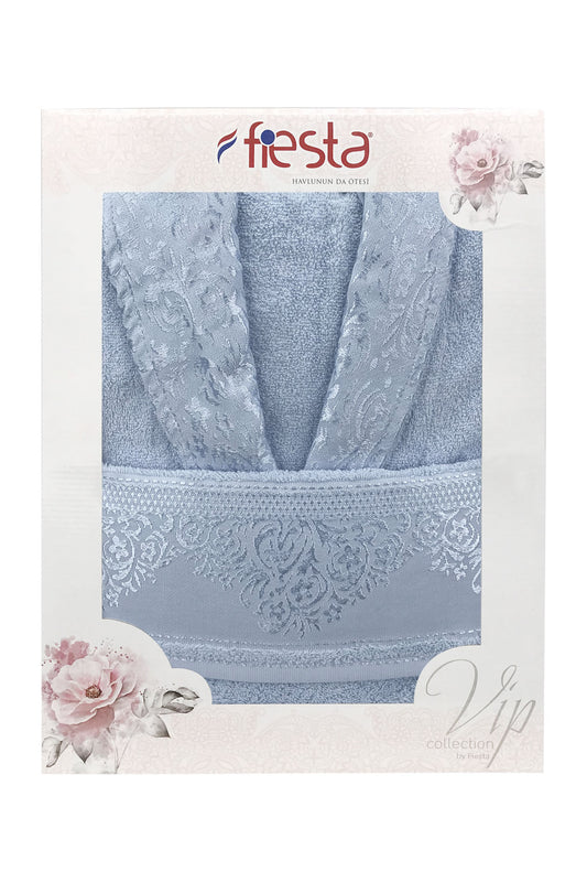 Fiesta Unisex Bornoz Pamuklu