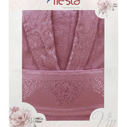 Fiesta Unisex Bornoz Pamuklu