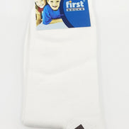 First Erkek Çocuk Soket Çorap Çember Desenli Likralı