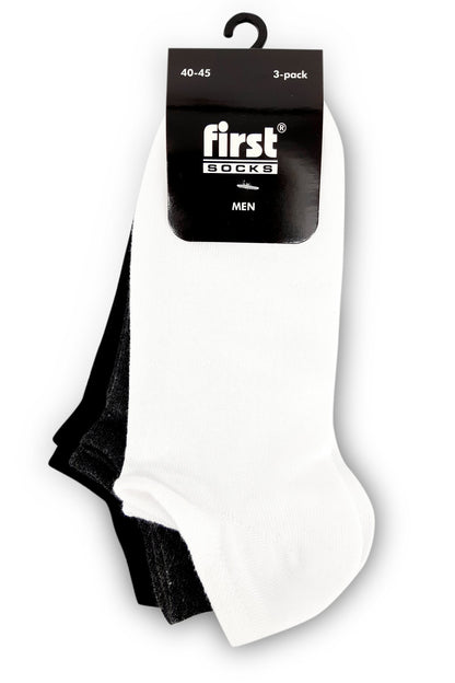First Erkek Patik Çorap  3'lü