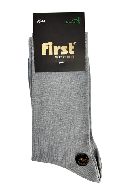 First Erkek Soket Çorap Bambu Dikişsiz Desen:01