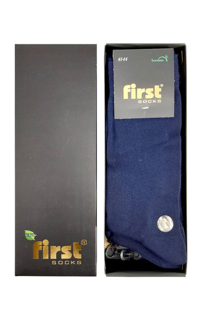 First Erkek Soket Çorap Bambu Dikişsiz Desen:01