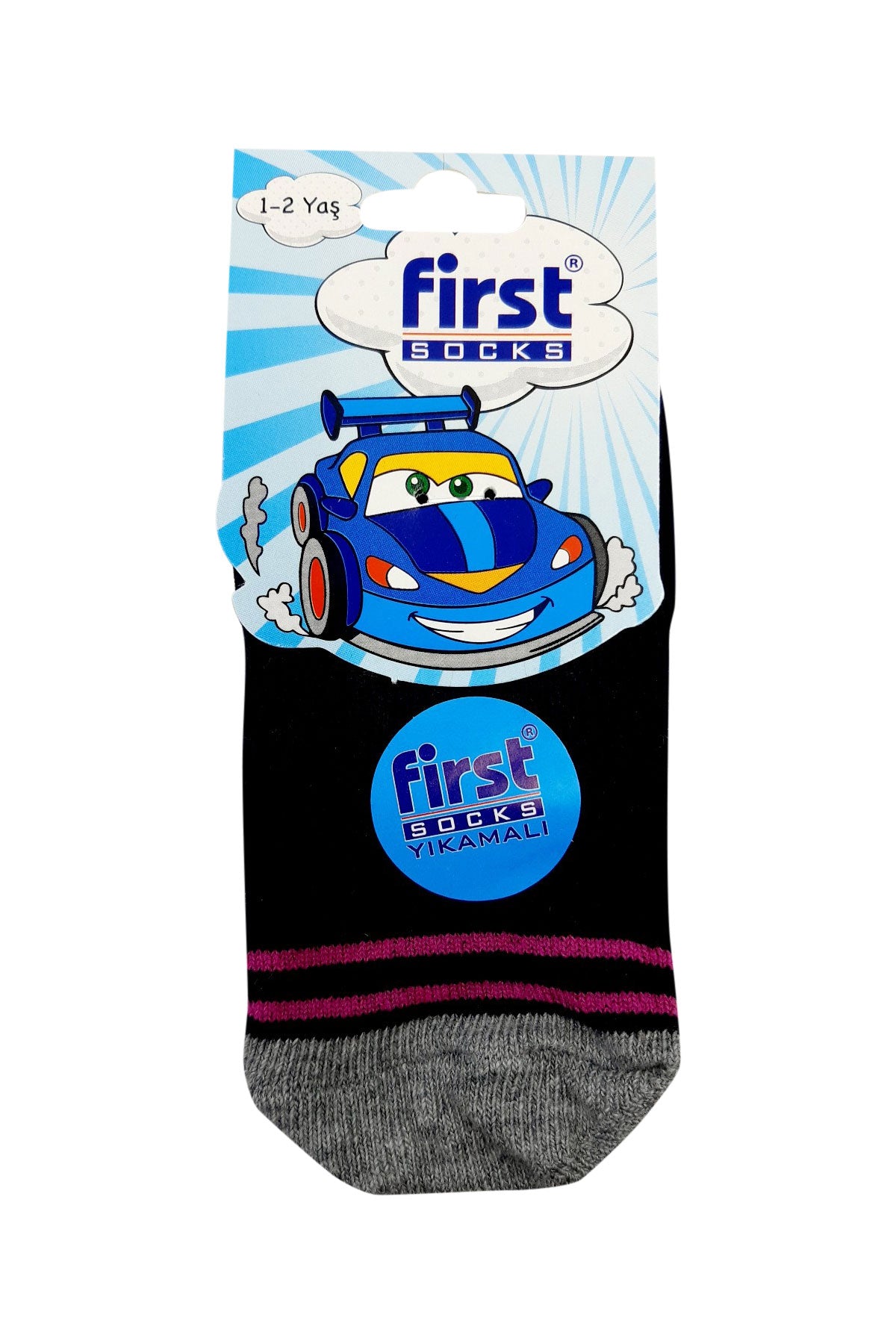 First Kız Bebek Soket Çorap Penye Desen:11