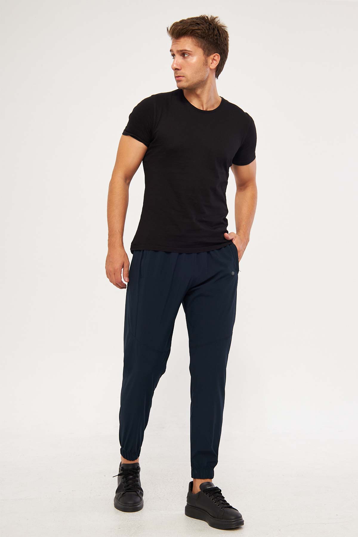 FM Tekstil Erkek Tek Alt Eşofman Poly Stretch