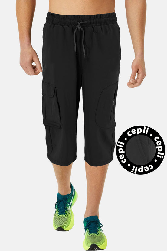 FM Tekstil Erkek Tek Alt Kapri Cep Detaylı Poly Stretch