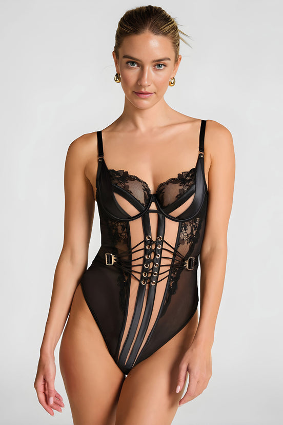 For Dreams Fantazi Babydoll Önden Bağlamalı İpli