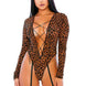 For Dreams Fantazi Leopar Desenli Erotik Kostüm