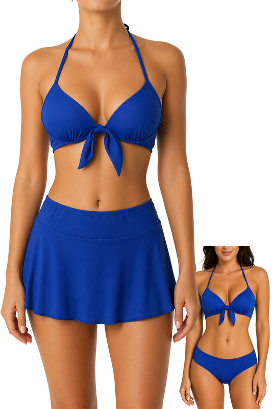 Forum Argisa Kadın Bikini Takımı Fiyonklu Etekli