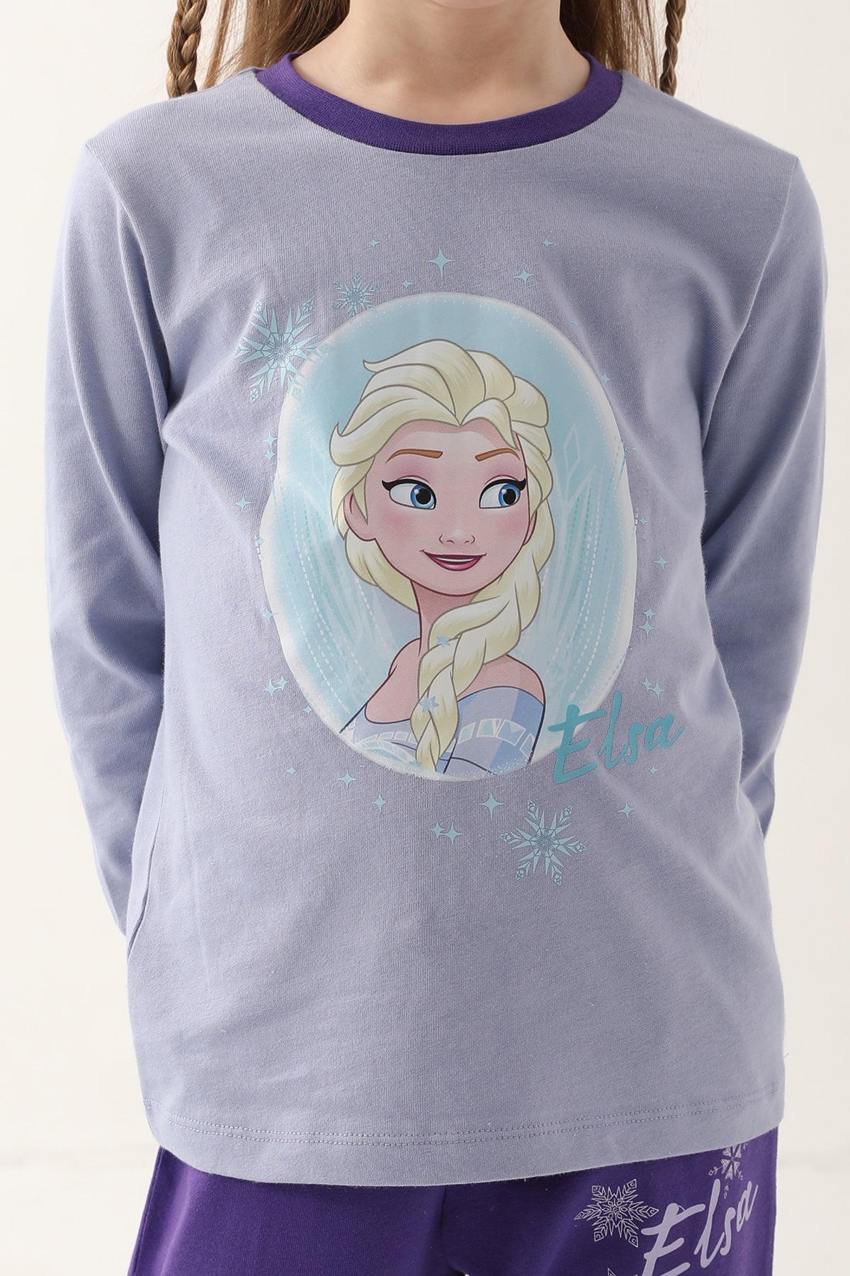 Frozen Kız Çocuk Pijama Takımı Süprem