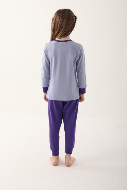 Frozen Kız Çocuk Pijama Takımı Süprem