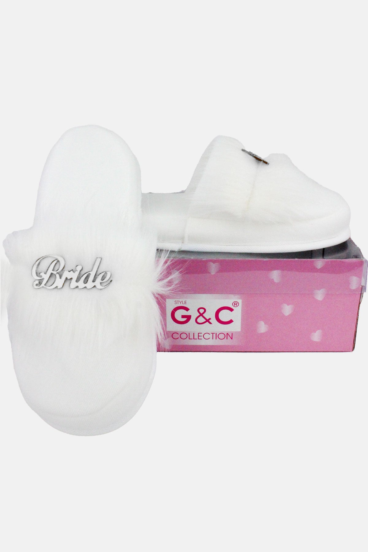 G&C Kadın Fantezi Terlik Bride Yazılı