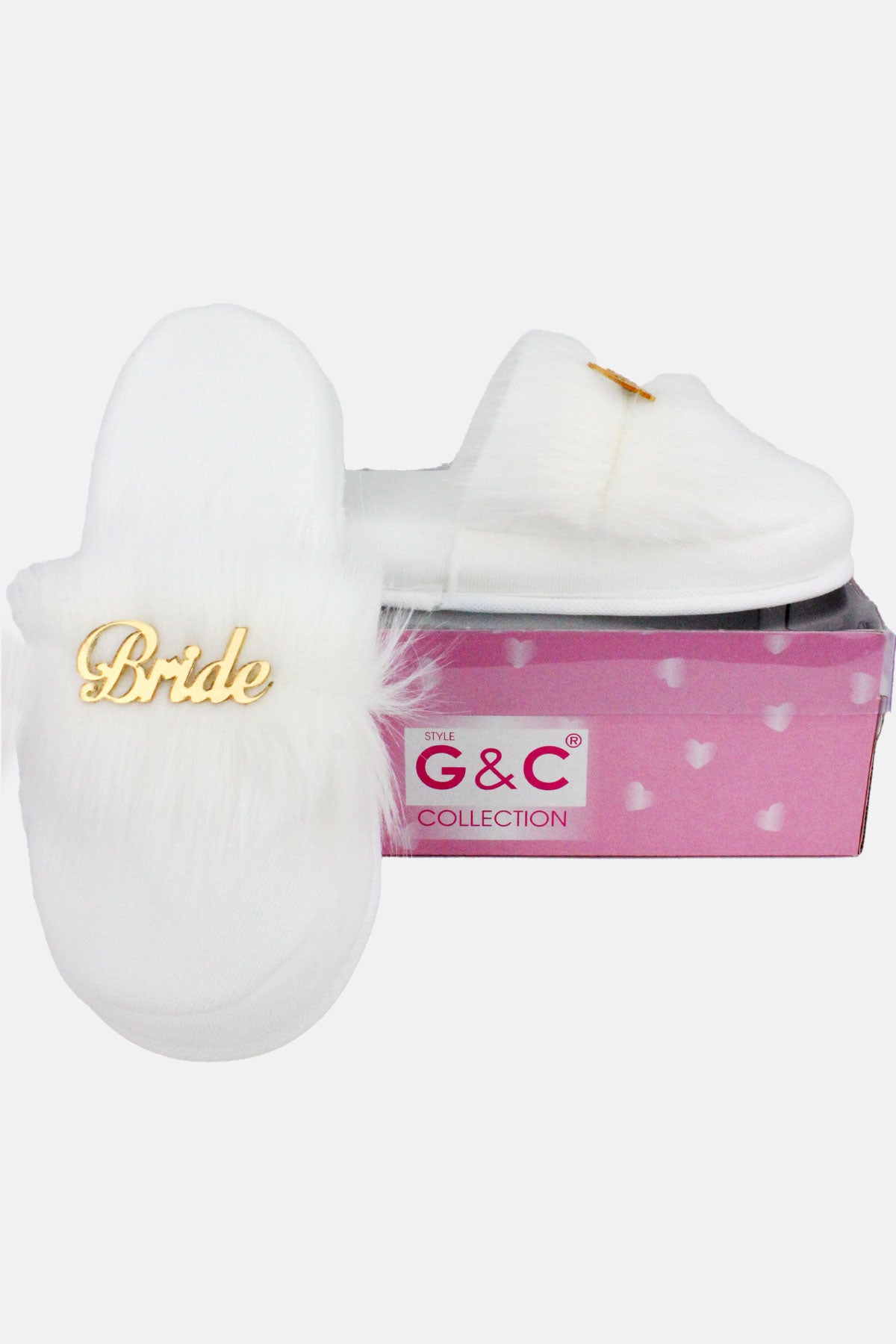 G&C Kadın Fantezi Terlik Bride Yazılı