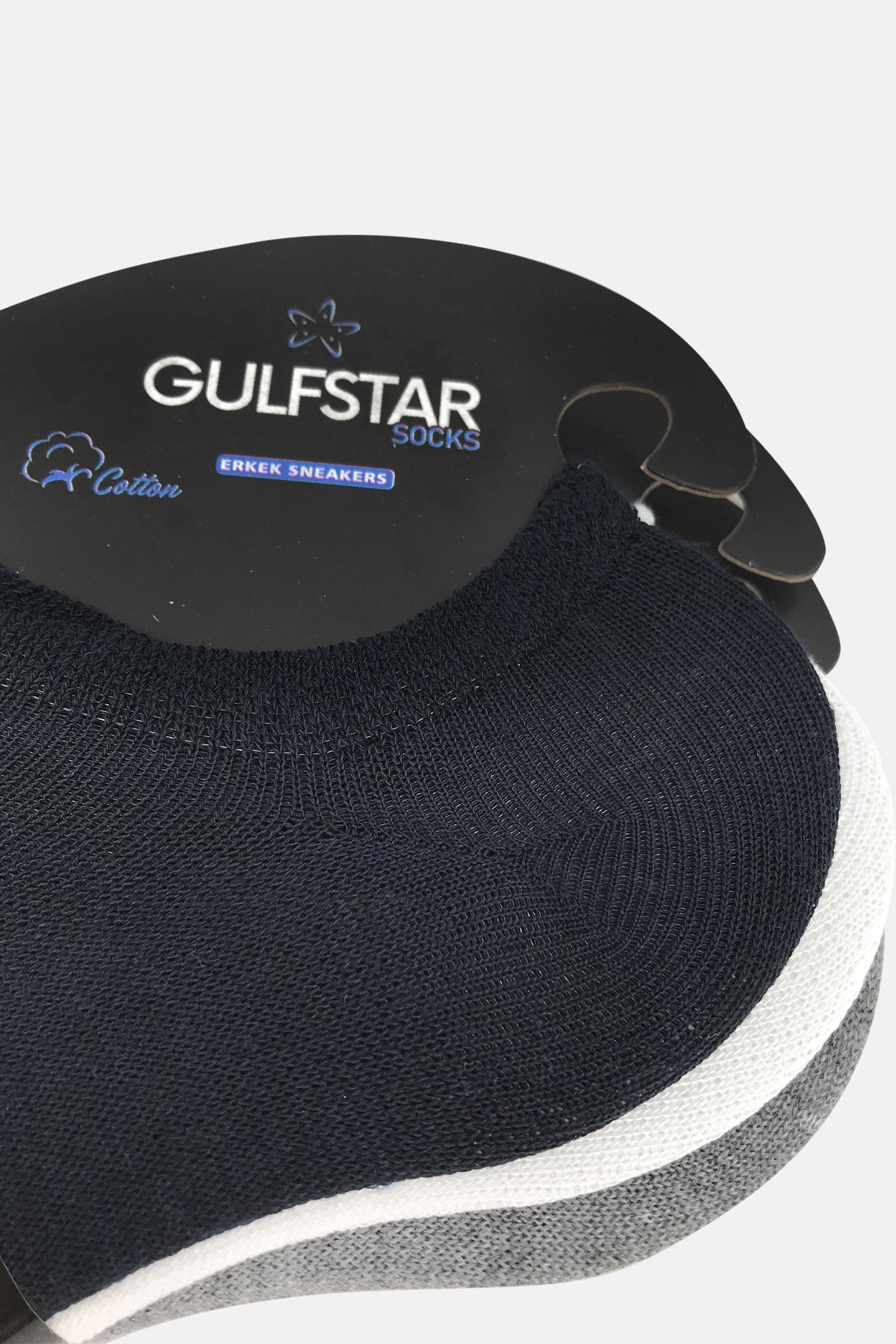Gulfstar Erkek Sneaker 3'lü Çorap