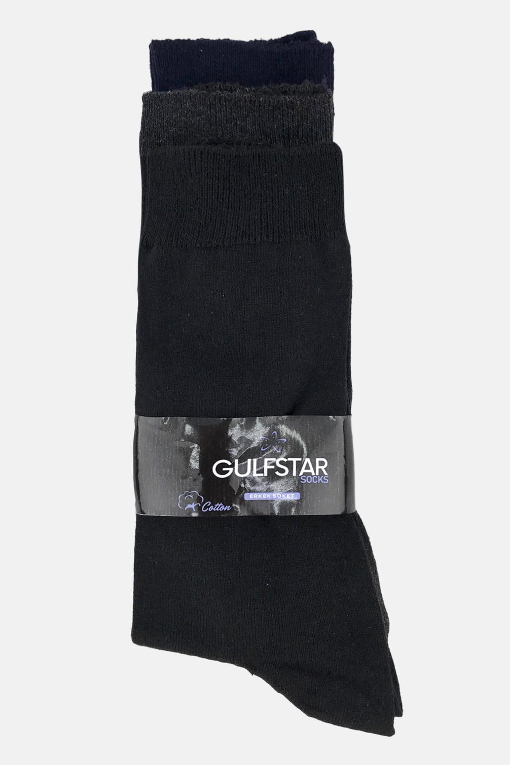 Gulfstar Erkek Soket Çorap 3'Lü Pamuklu