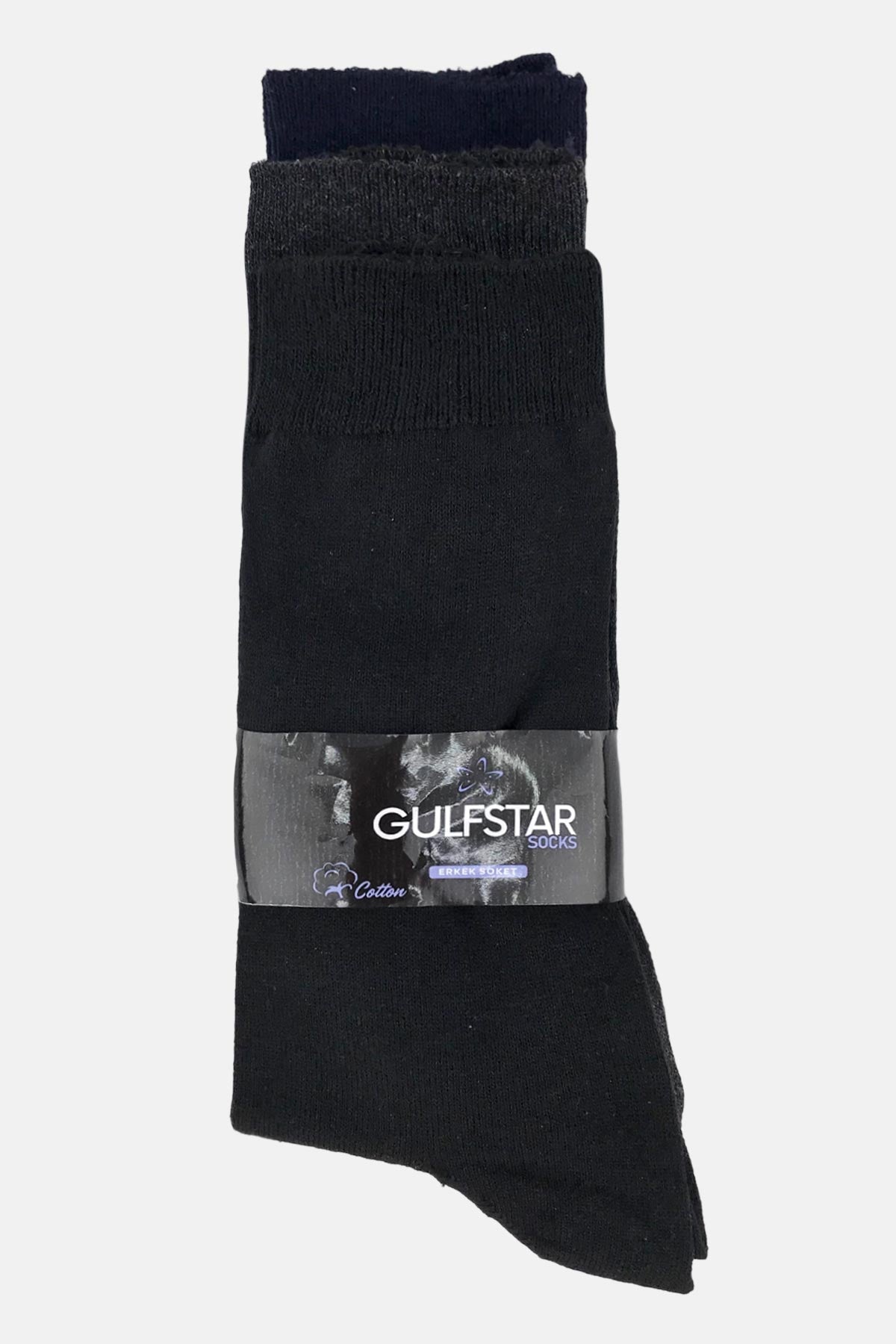 Gulfstar Erkek Soket Çorap 3'Lü Pamuklu