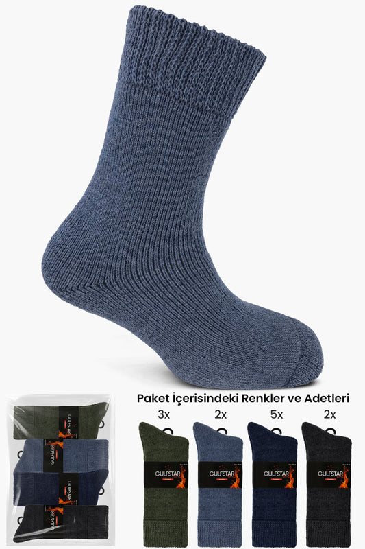 Gulfstar Erkek Soket Çorap Termal Havlu Comfort