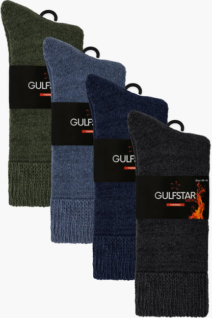 Gulfstar Erkek Soket Çorap Termal Havlu Comfort