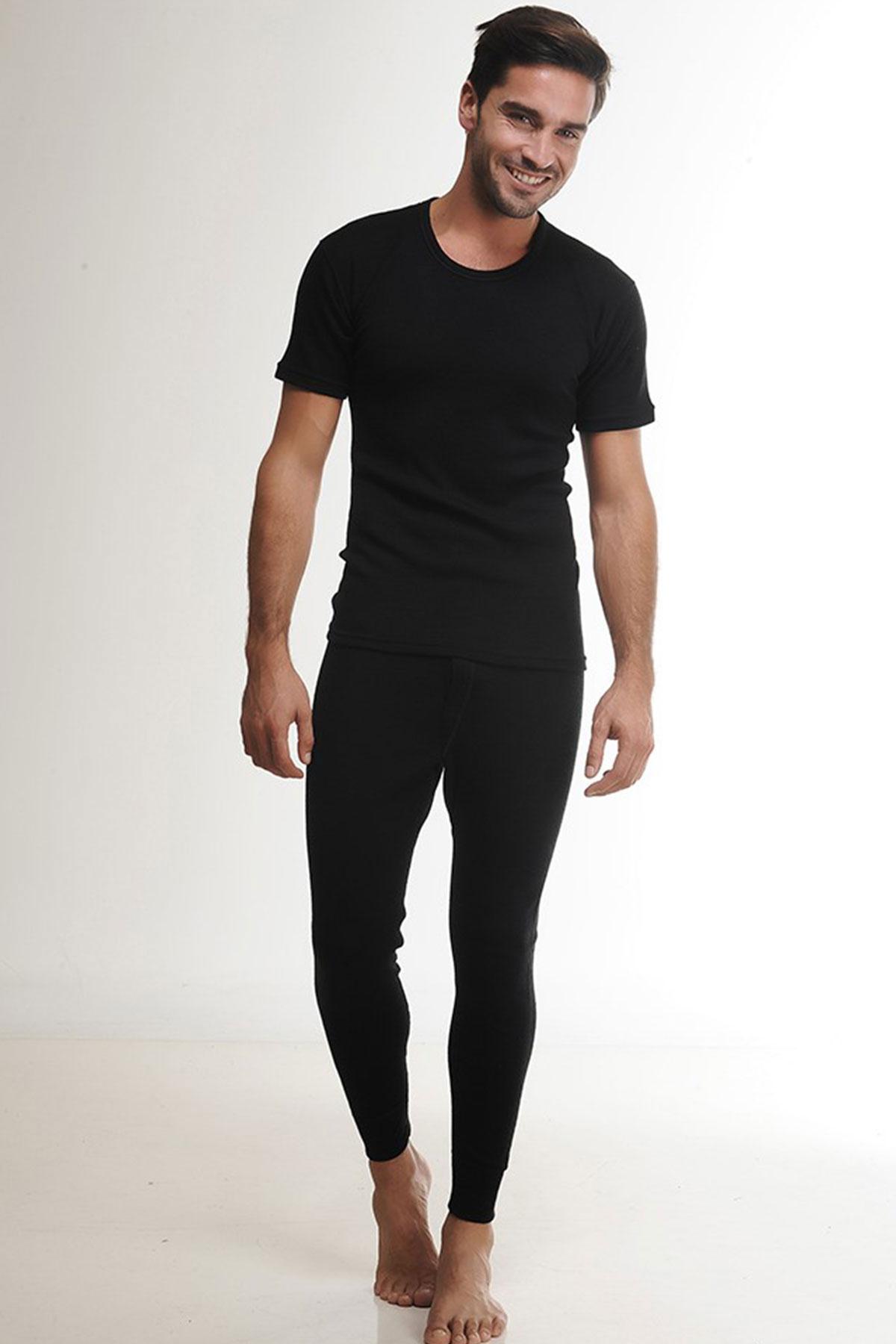 Hasyün Erkek Termal İçlik Yün Uzun Don