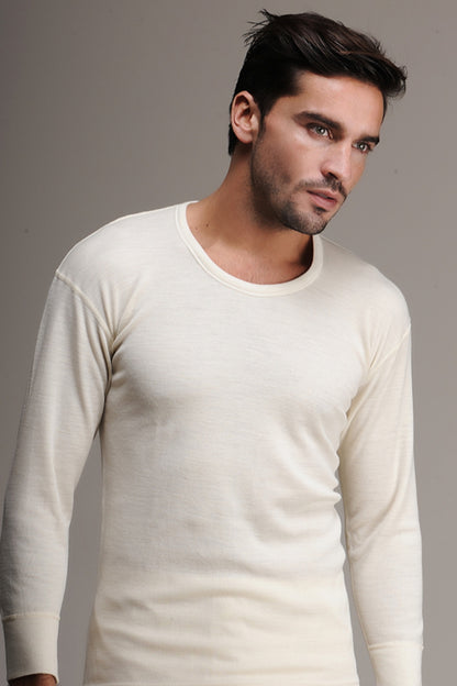 Hasyün Erkek Termal Üst İçlik Yün Uzun Kolu Atlet