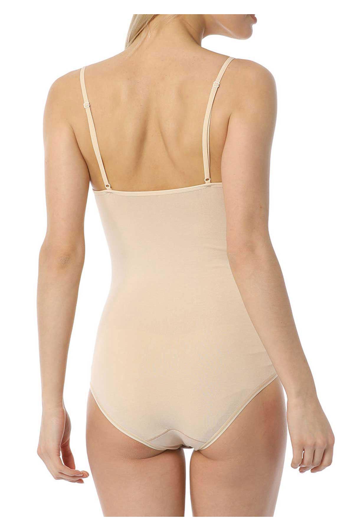 İmer Kadın Çıtçıtlı Body İp Askılı Modal