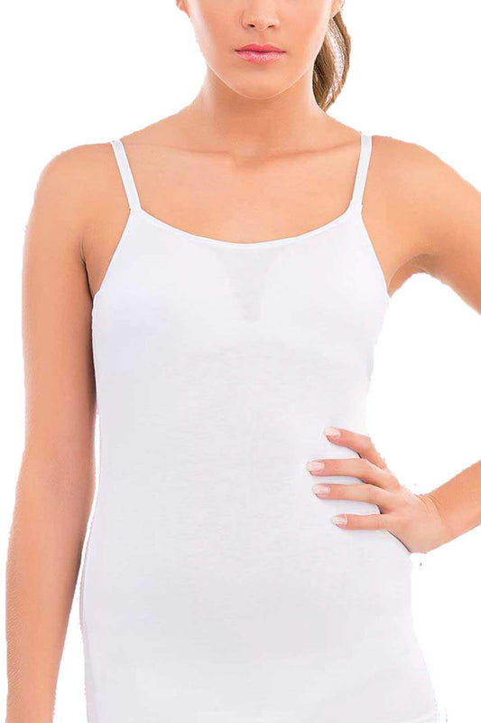 İmer Kadın İp Askılı Sütyen Kaplı Atlet