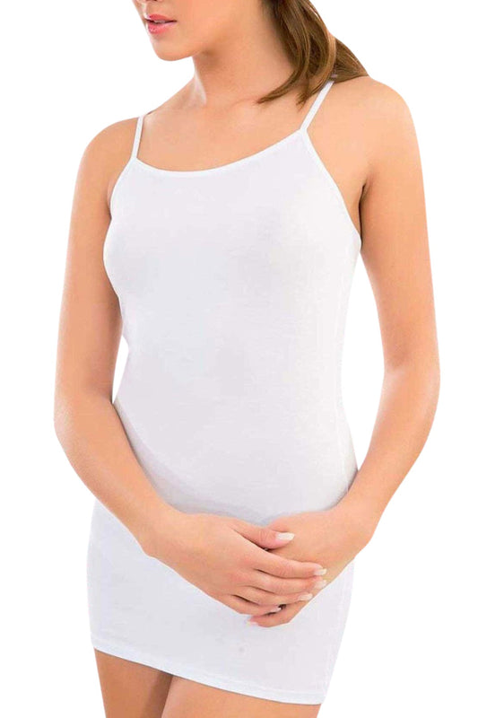 İmer Kadın Modal İp Askılı Uzun Atlet