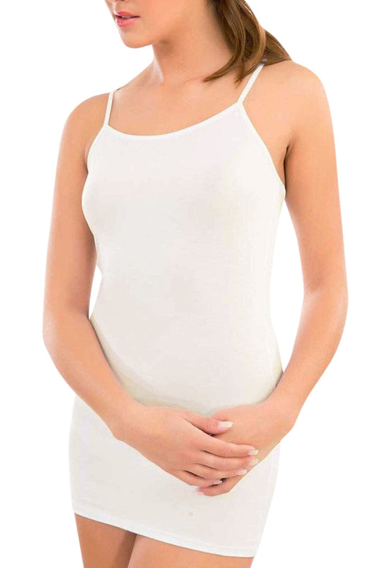 İmer Kadın Modal İp Askılı Uzun Atlet