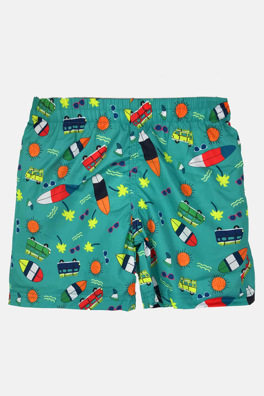 İnan Erkek Çocuk Deniz Şortu Desenli