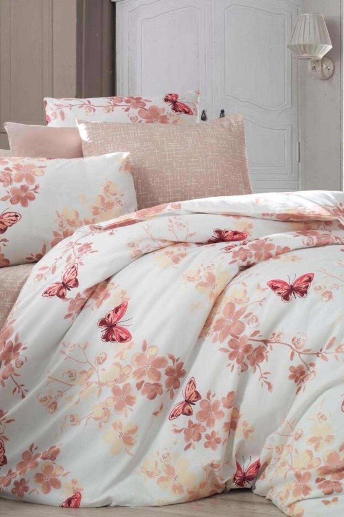 İpexi Nevresim Takımı Kelebek Çift Kişilik