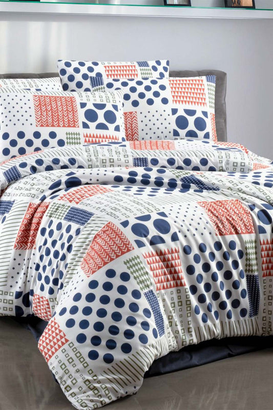 İpexi Nevresim Takımı Monica Desen Çift Kişilik Kutulu Çarşaf 240x260 Nevresim 200x220