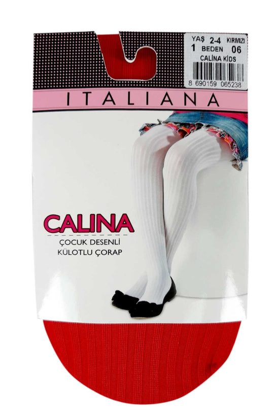 İtaliana Kız Çocuk İnce Külotlu Çorap Calina