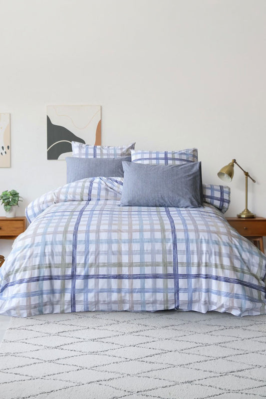 İyi Geceler İstanbul Nevresim Takımı Çift Kişilik Jody Pamuklu