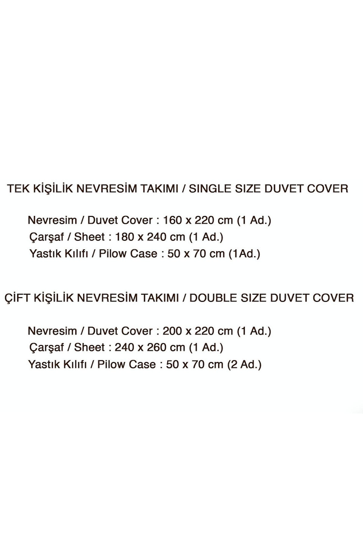 İyi Geceler İstanbul Nevresim Takımı Çift Kişilik Jody Pamuklu