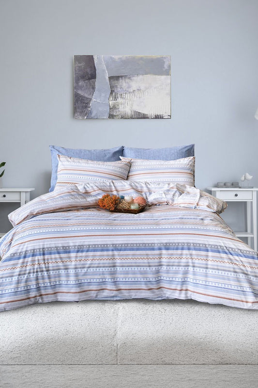 İyi Geceler İstanbul Nevresim Takımı Çift Kişilik Scala Pamuklu