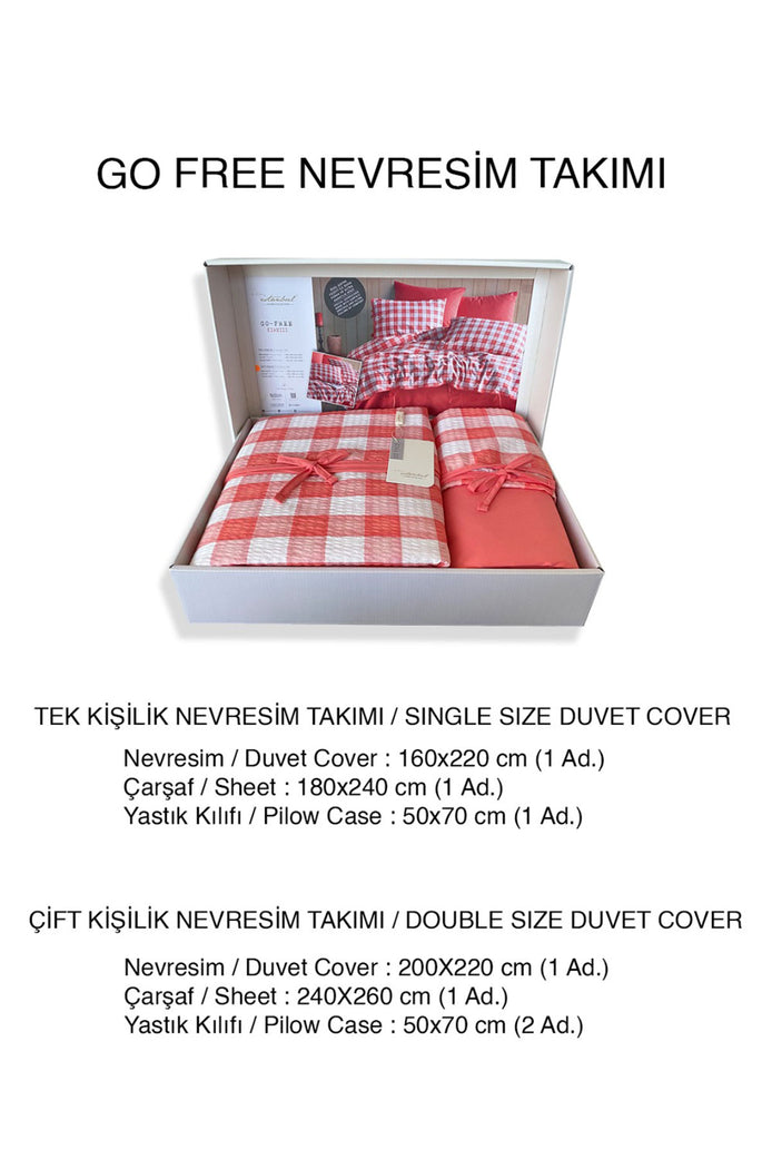İyi Geceler İstanbul Nevresim Takımı Tek Kişilik Go Free Pamuklu