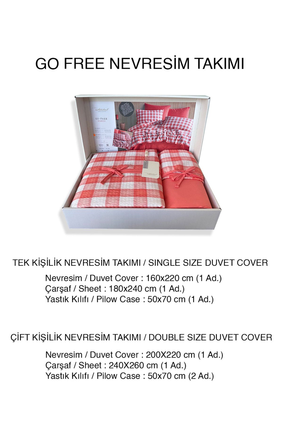 İyi Geceler İstanbul Nevresim Takımı Tek Kişilik Go Free Pamuklu