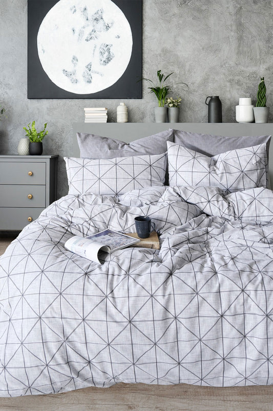 İyi Geceler İstanbul Nevresim Takımı Tek Kişilik Petra Pamuklu