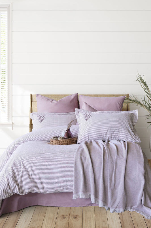 İyi Geceler İstanbul Nevresimli Pike Takımı Maribel 7 Parça Pamuklu