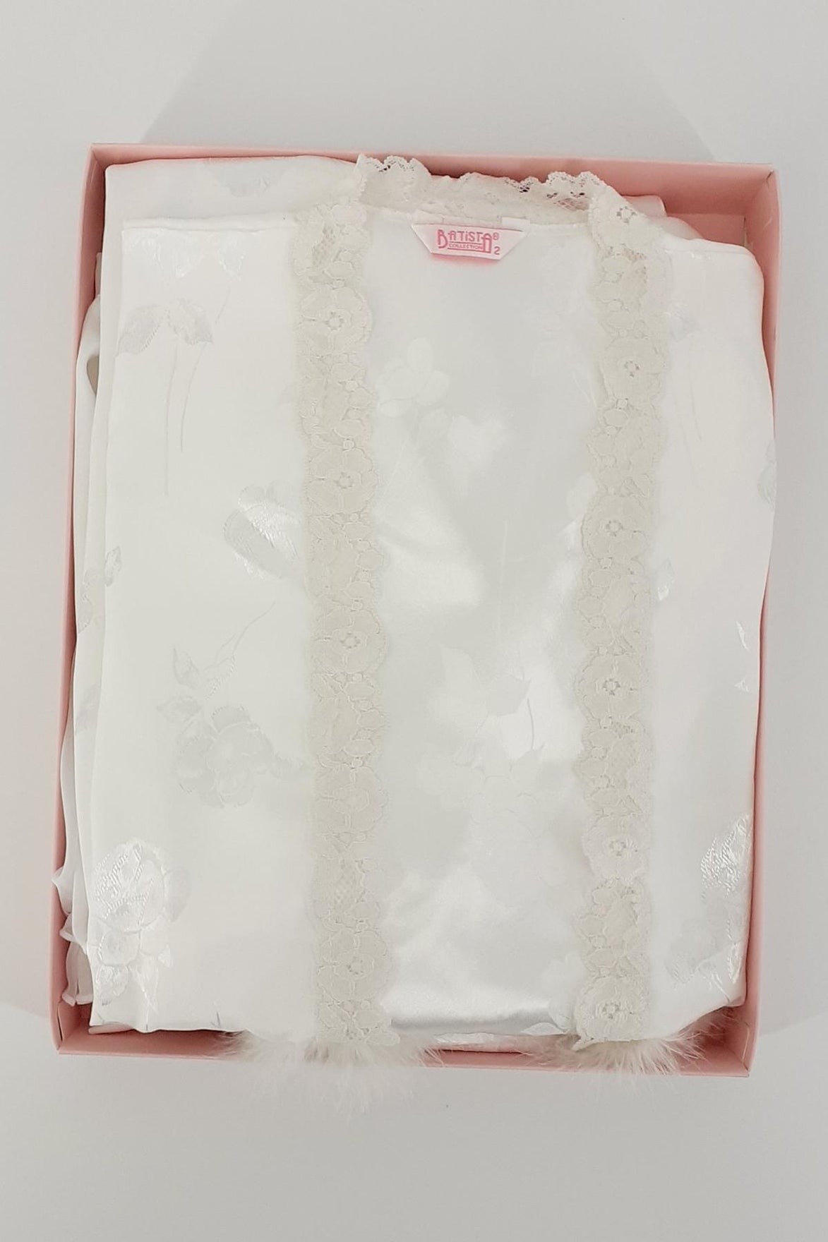Jeremi Kadın 6'lı Set İpek Jakarlı Dantelli Swarovski Taşlı