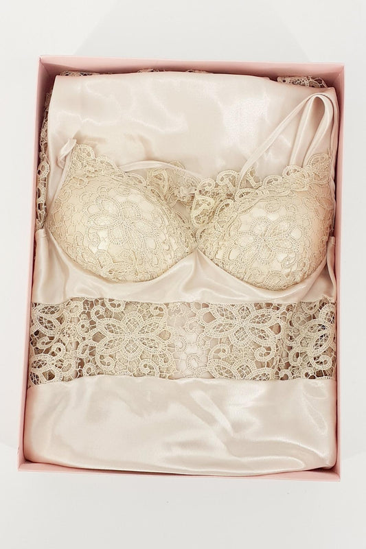 Jeremi Kadın 6'lı Set İpek Saten