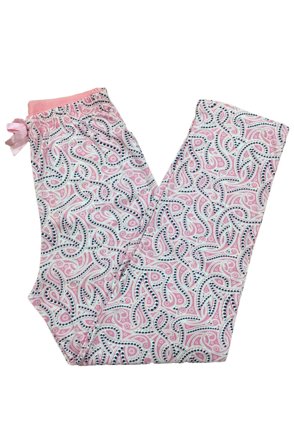 Kadın Tek Alt Baskılı Yüksel Bel Pijama Viskon Kumaş