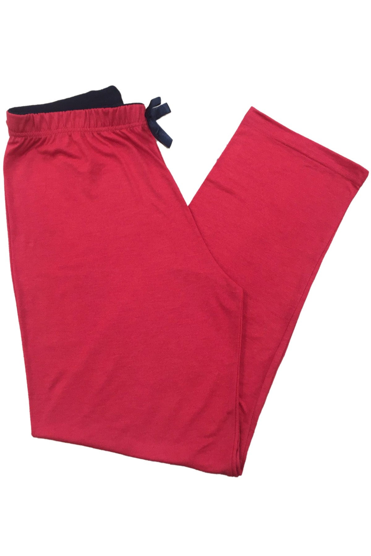 Kadın Tek Alt Baskılı Yüksel Bel Pijama Viskon Kumaş