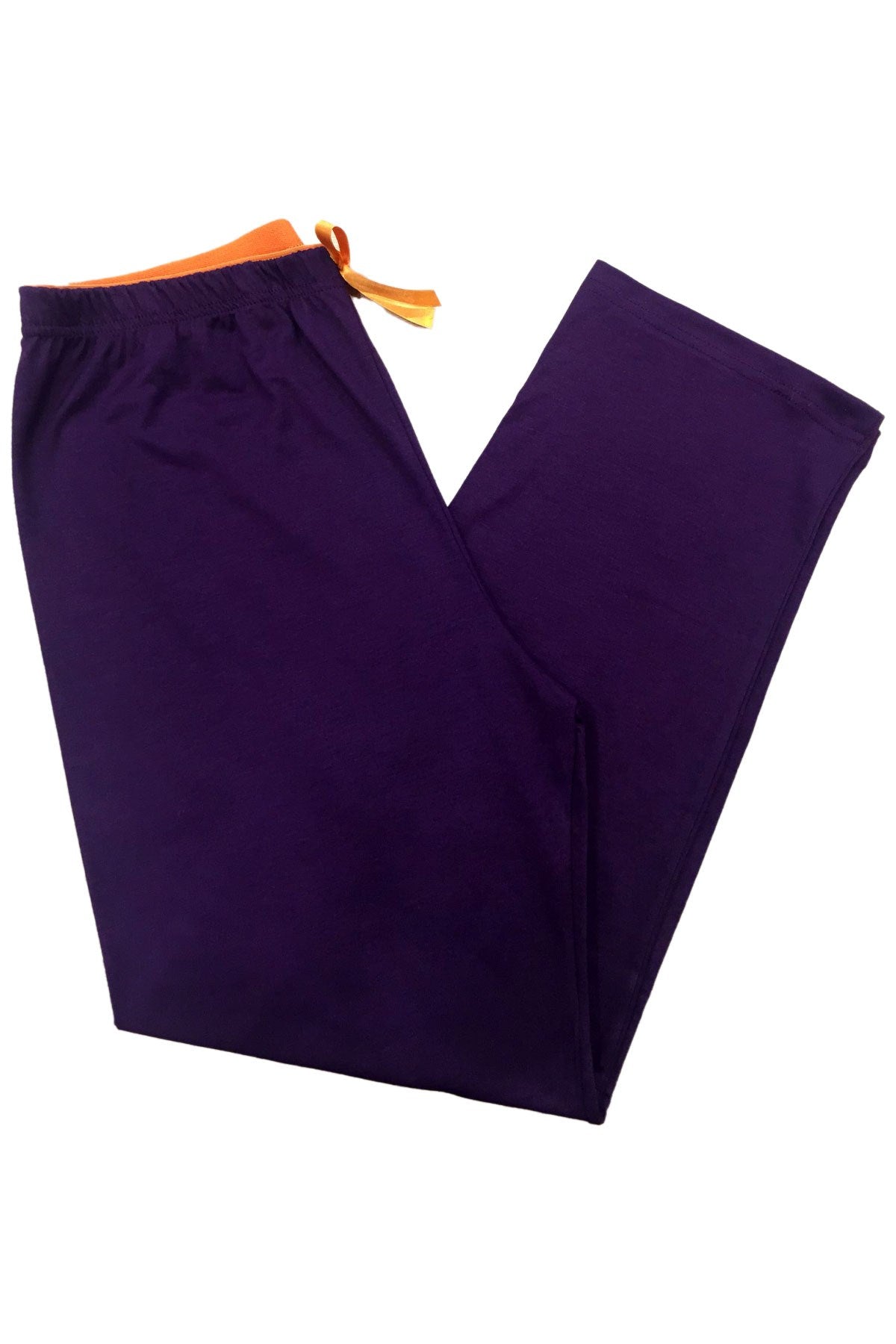 Kadın Tek Alt Baskılı Yüksel Bel Pijama Viskon Kumaş