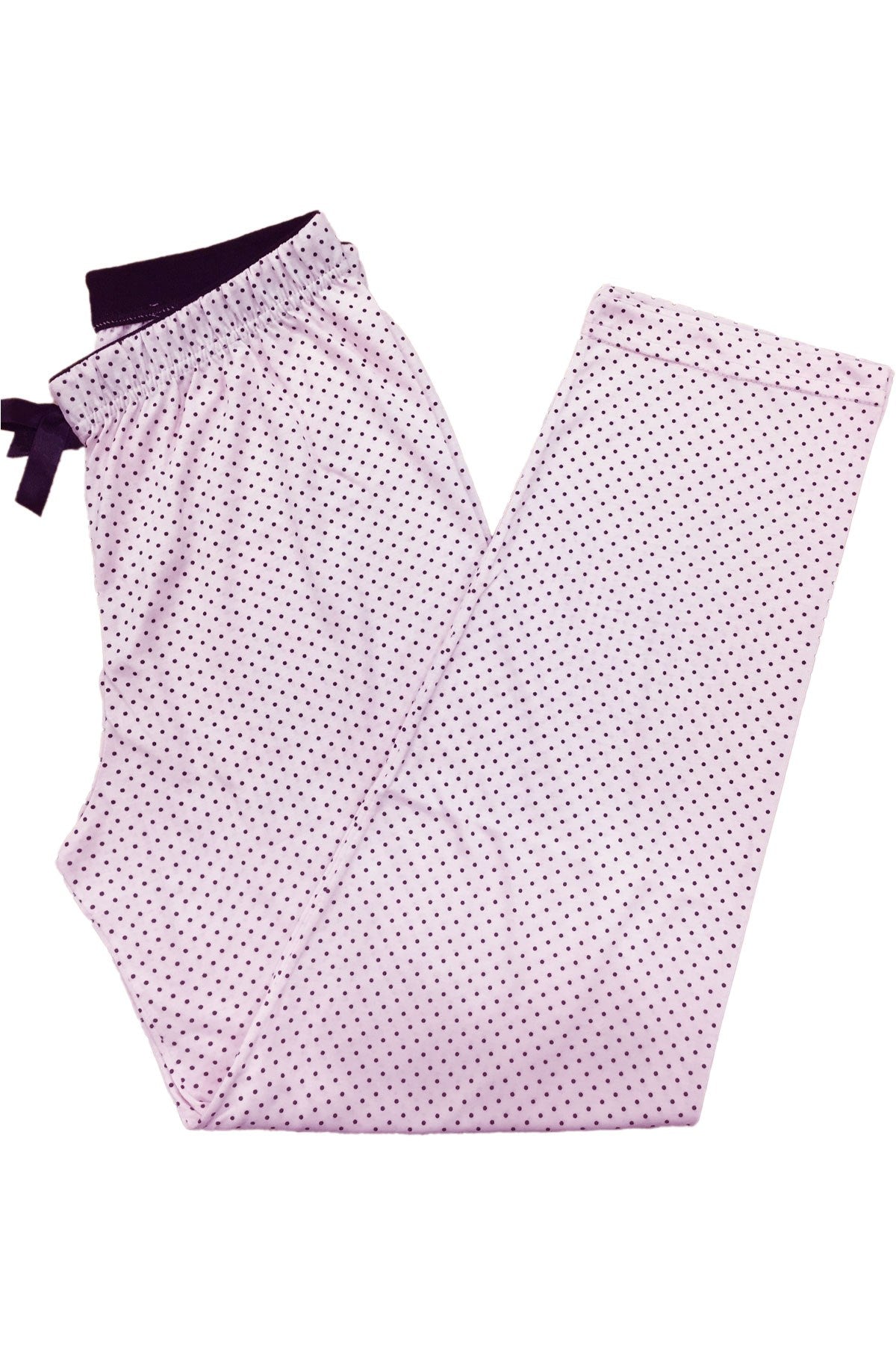 Kadın Tek Alt Baskılı Yüksel Bel Pijama Viskon Kumaş