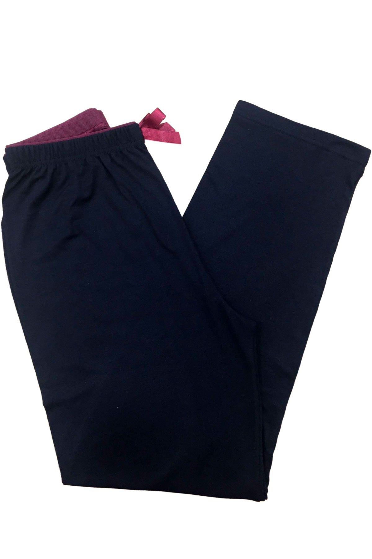 Kadın Tek Alt Baskılı Yüksel Bel Pijama Viskon Kumaş
